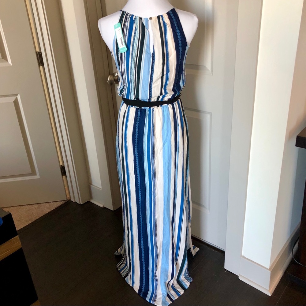 ⭐️NWT⭐️ Verse Blue, White & Black Stripe Maxi - XS - Picture 7 of 7